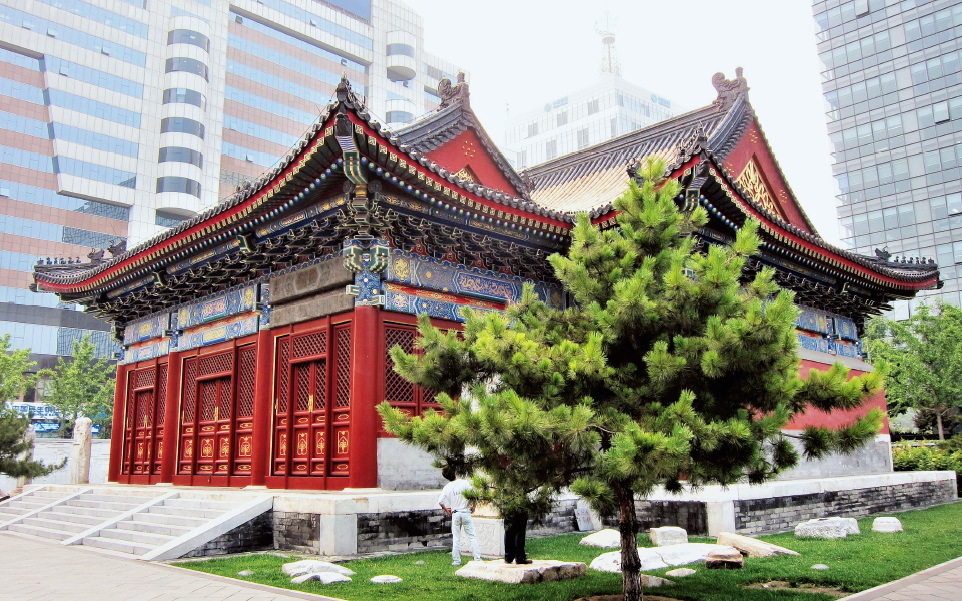 北京西城区成方街33号清代重建之都城隍庙后殿（寝祠） 王军摄于2014年6月