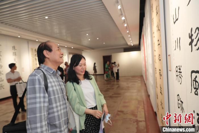 展览现场。 黄伟哲 摄