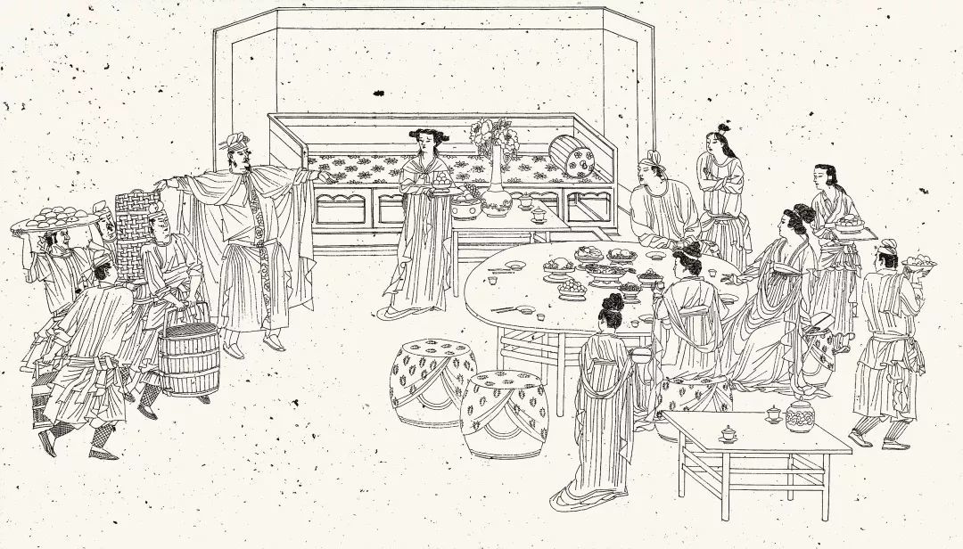 《霍小玉六十二图》之一（与于水合作）