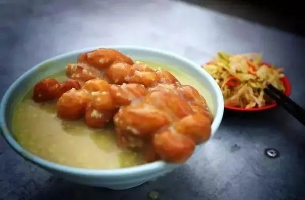 扁豆稀饭泡麻花