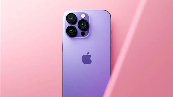 爆款预定苹果iphone14pro紫色渲染图曝光