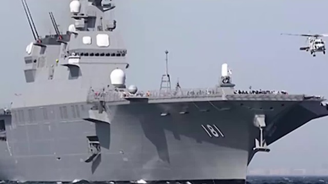 日本直升机驱逐舰“日向”号，是日本二战后第一艘航母？