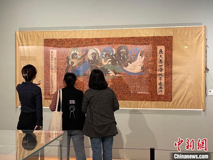 展览现场。　童笑雨 摄