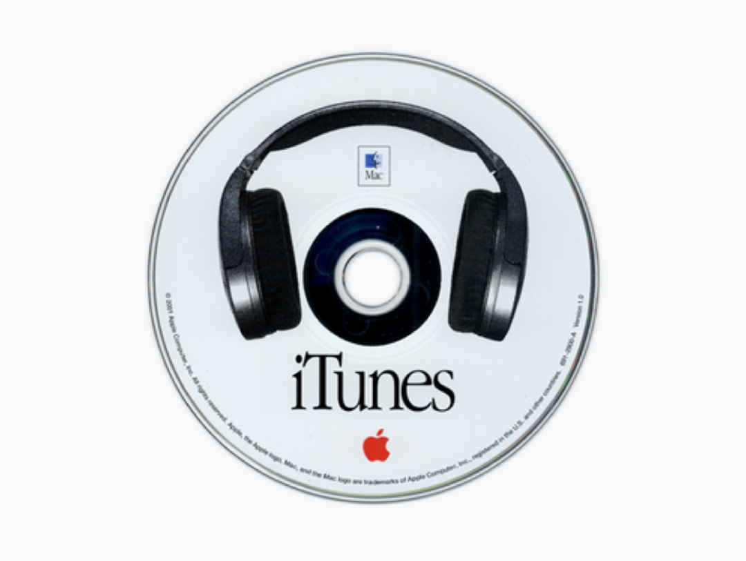 初代 iTunes 安装光盘