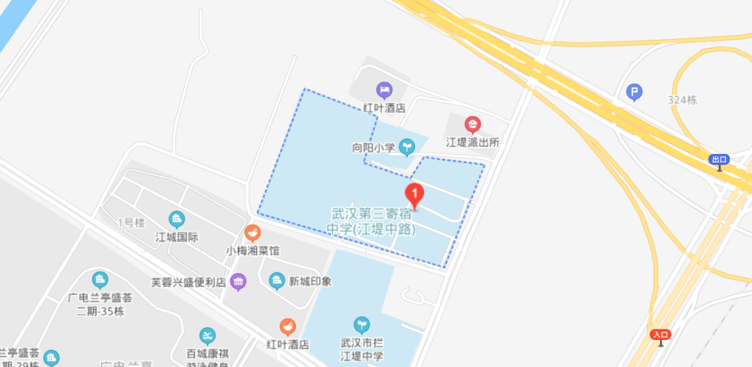 地址:武漢市漢陽區江堤中路110號考點名稱:武漢第三寄宿中學地址:武漢