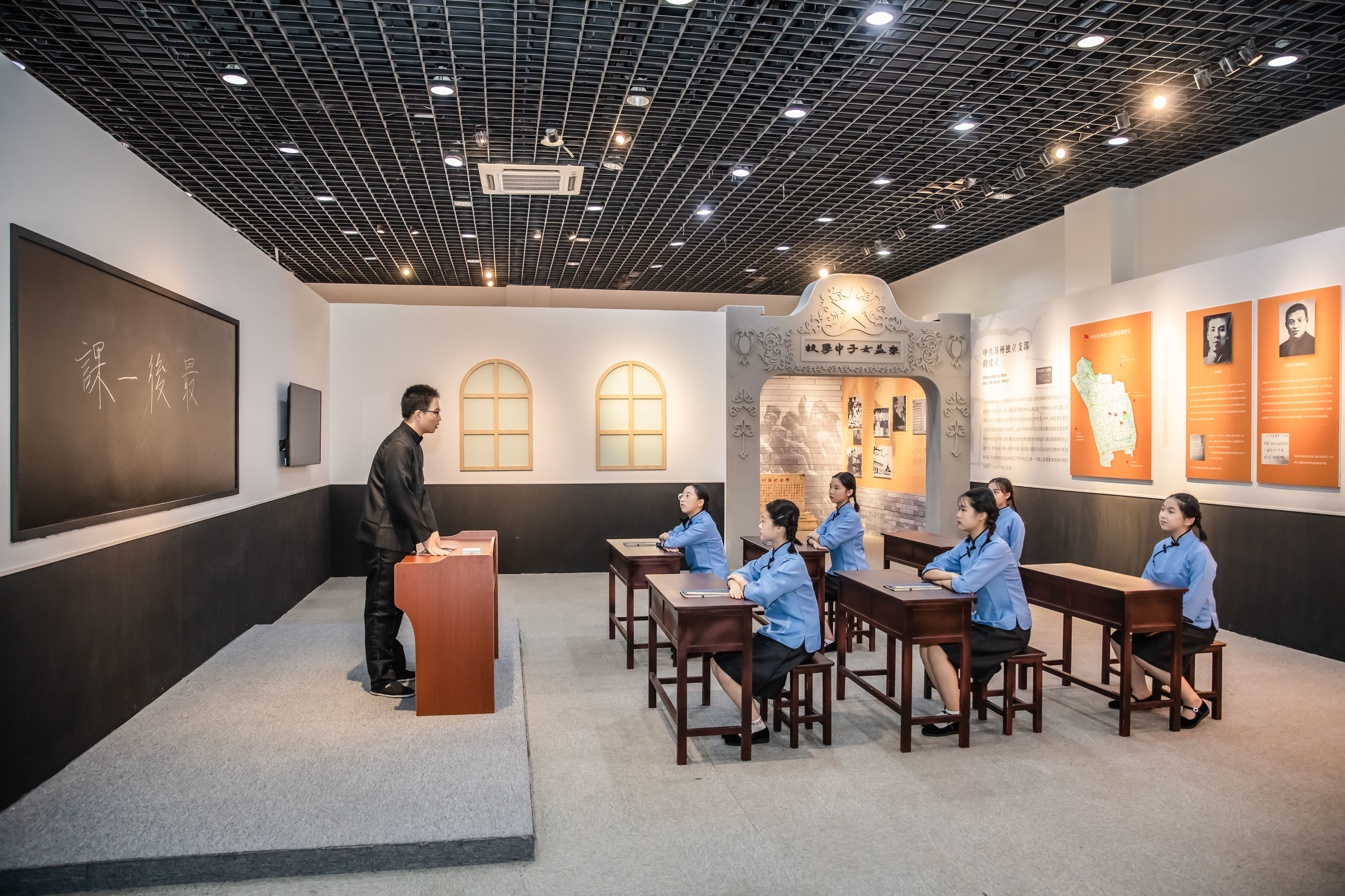 苏州革命博物馆展厅图片