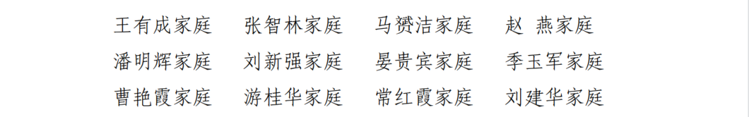 甘肅“最美家庭”揭曉 上千戶入選