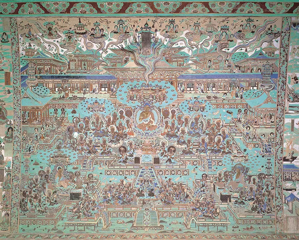 莫高窟第148窟壁画 敦煌研究院供图