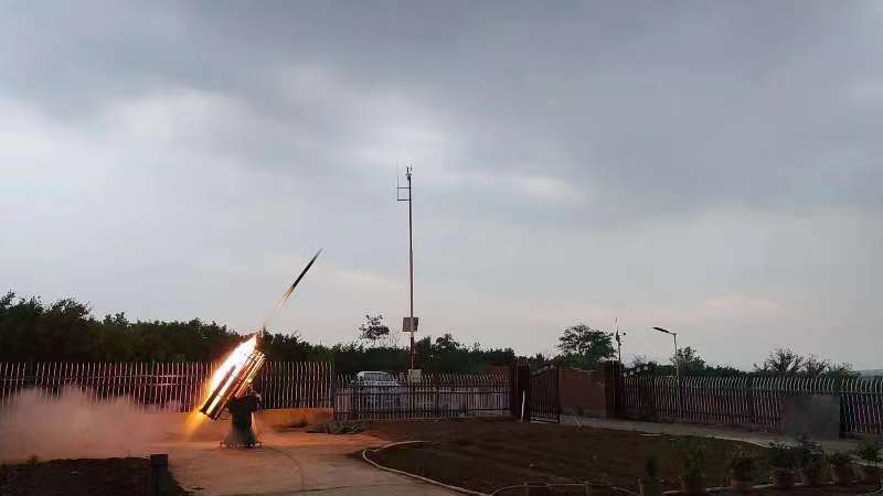 航天科技四院千枚增雨火箭弹助力抗旱保春播