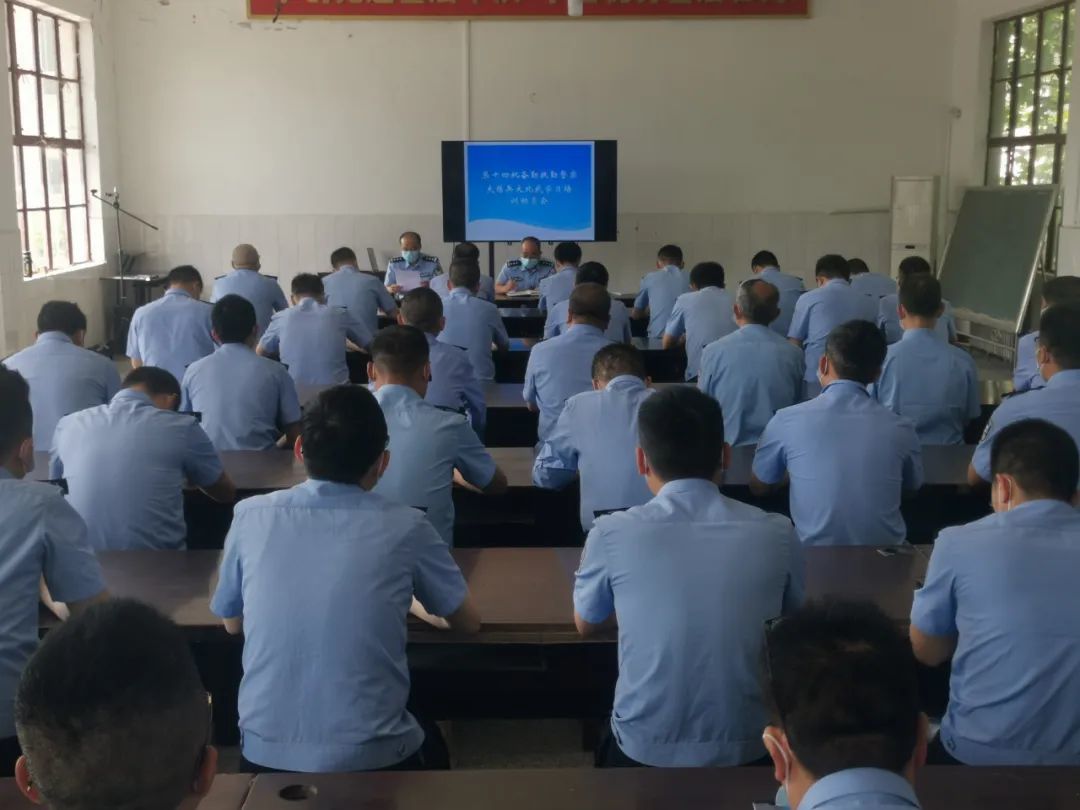 渭南监狱：同心防疫不放松 练兵备战保安全