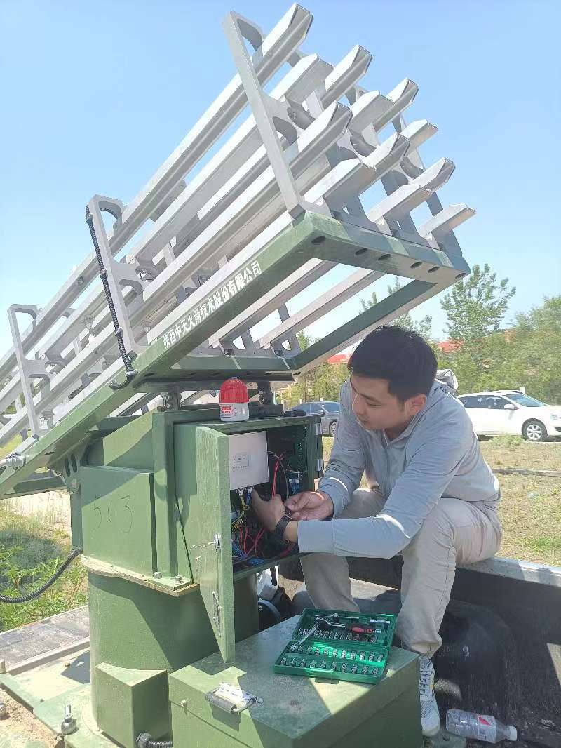 航天科技四院千枚增雨火箭弹助力抗旱保春播