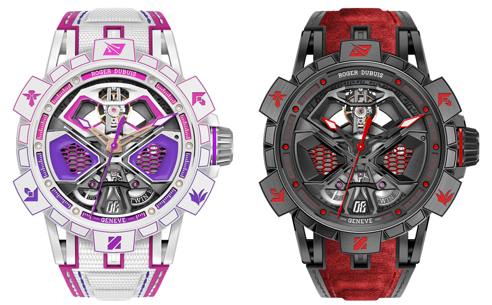 王者竞速系列LPL腕表红黑款和白紫款