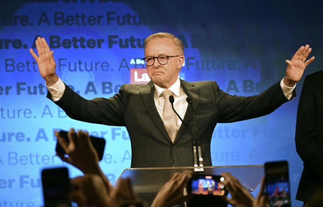 澳大利亚大选结果5月21日出炉，工党领袖安东尼·阿尔巴尼斯将出任澳大利亚新一任总理