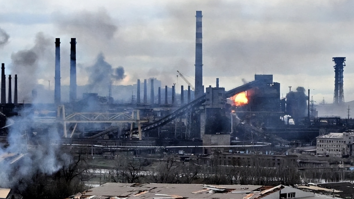 亚速钢铁厂地下隧道曝光 始建于苏联时期