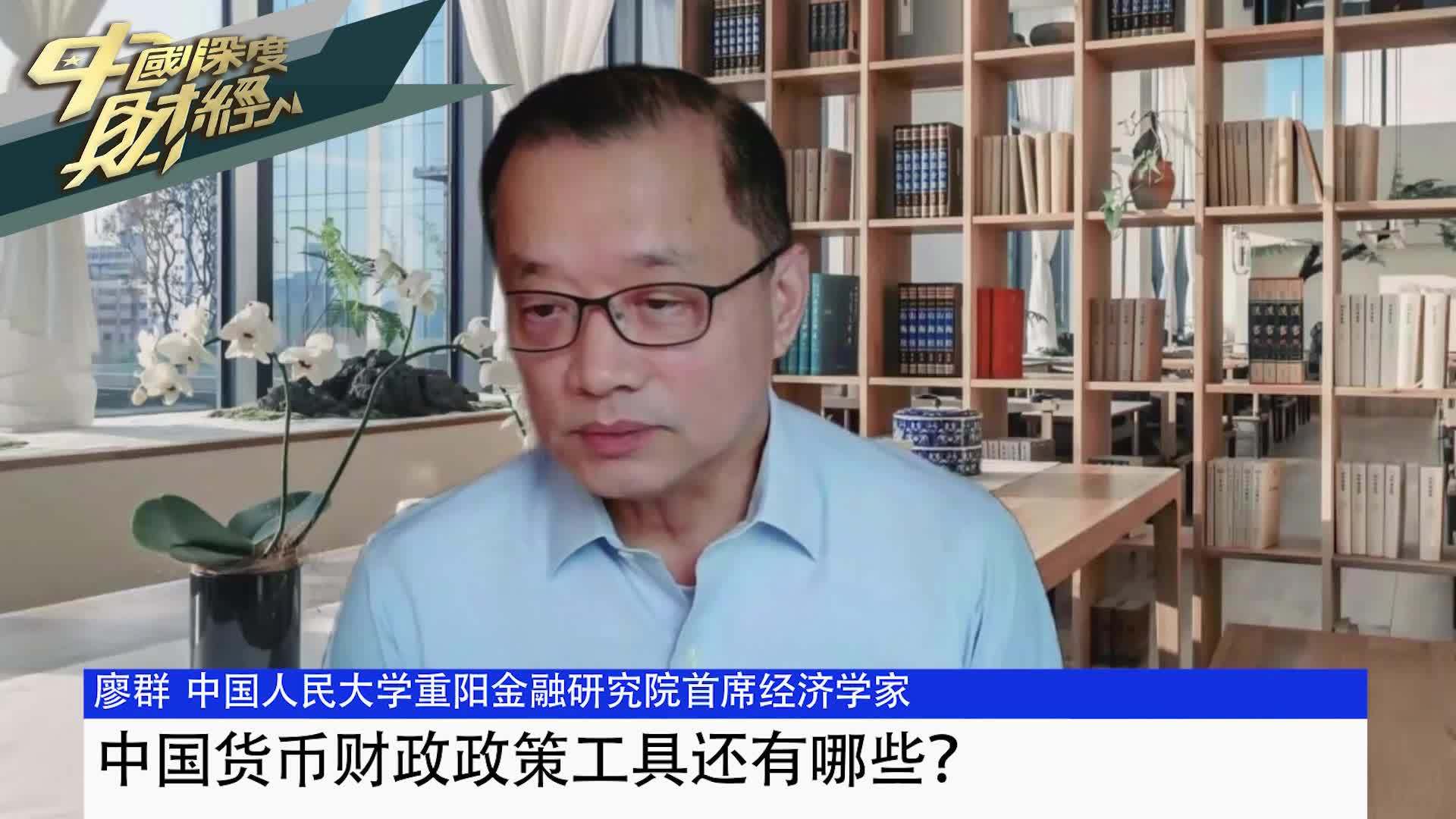 廖群：中国货币财政政策工具还有哪些？