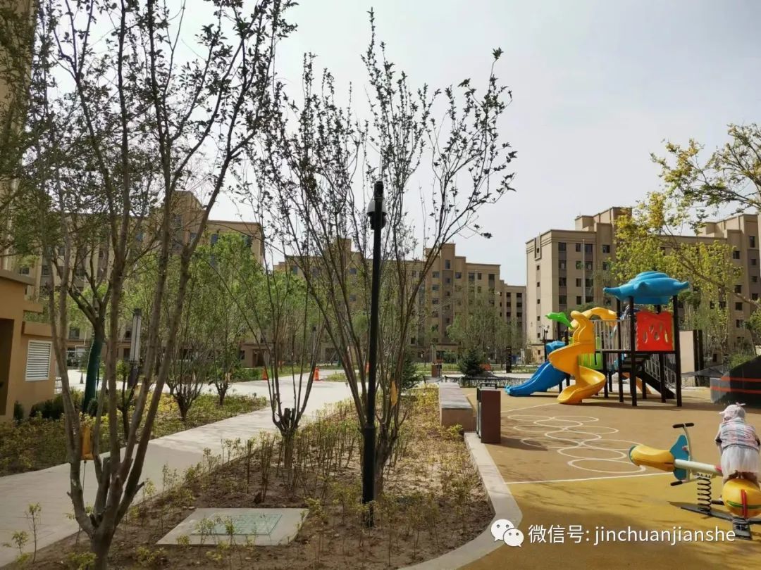 园景初成静待绽放金川建设聚金润园项目景观颜值爆表