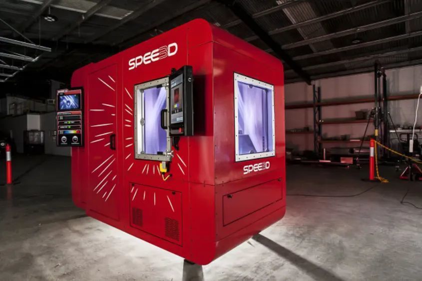 △SPEE3D的金属3D打印机。图片来自SPEE3D