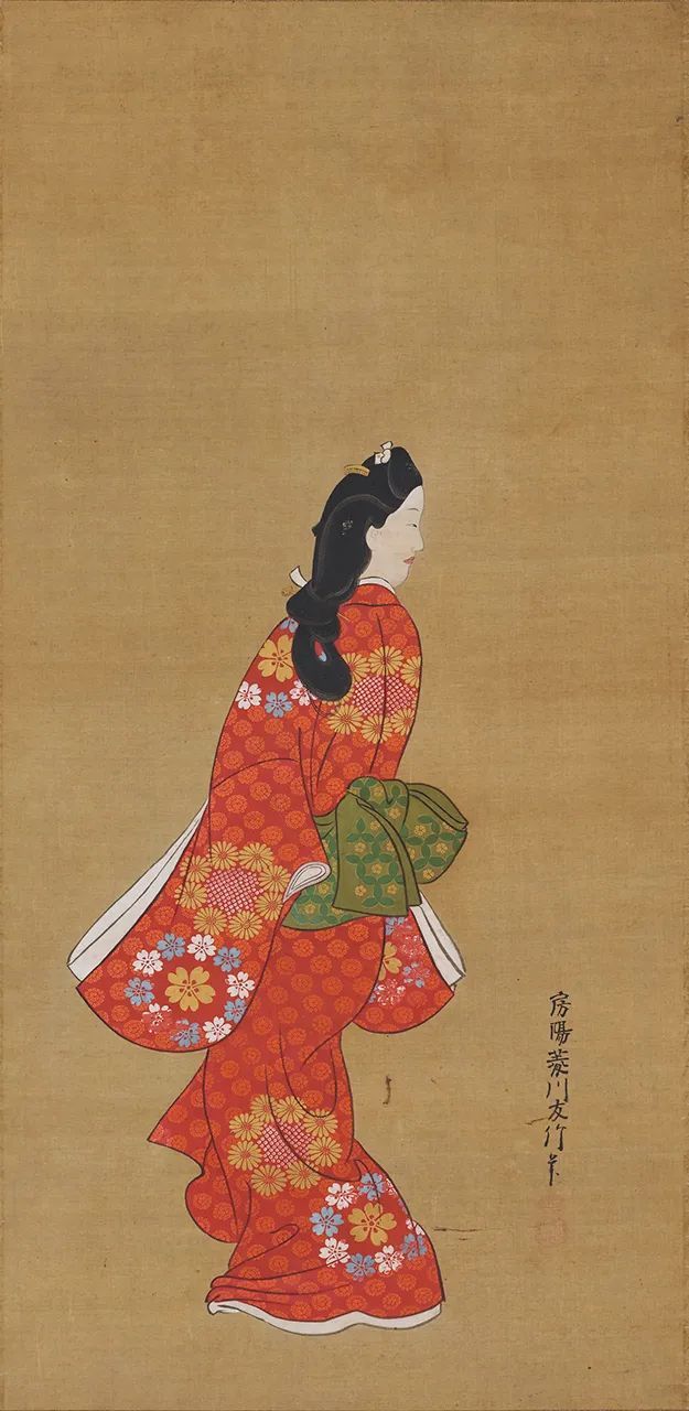 《美人回眸图》