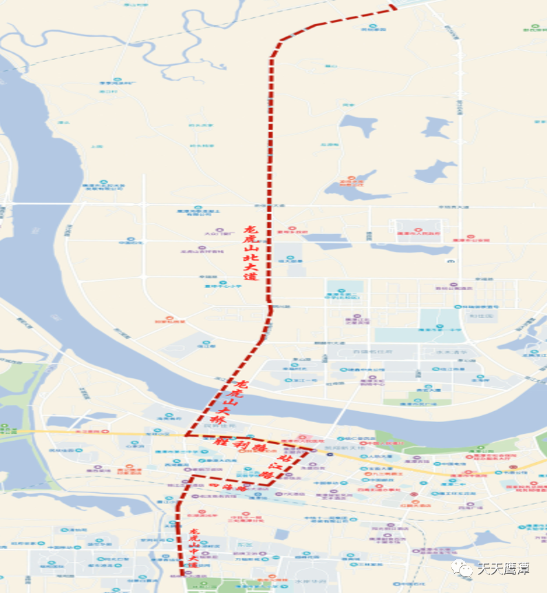 鷹潭多條公交線路調整快看經過你家嗎
