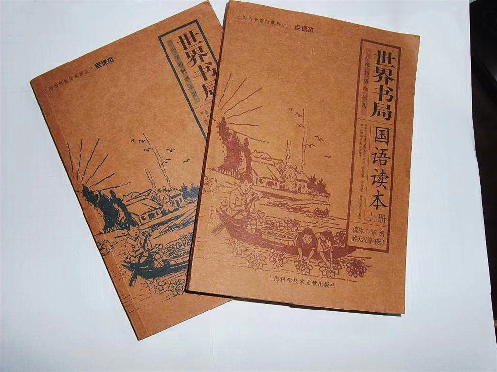 2005年，上海科学技术文献出版社重版的《世界书局国语读本》。