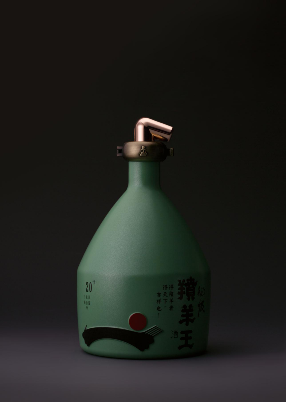 盛世青绿羵羊酒王adc大奖背后的国风潮