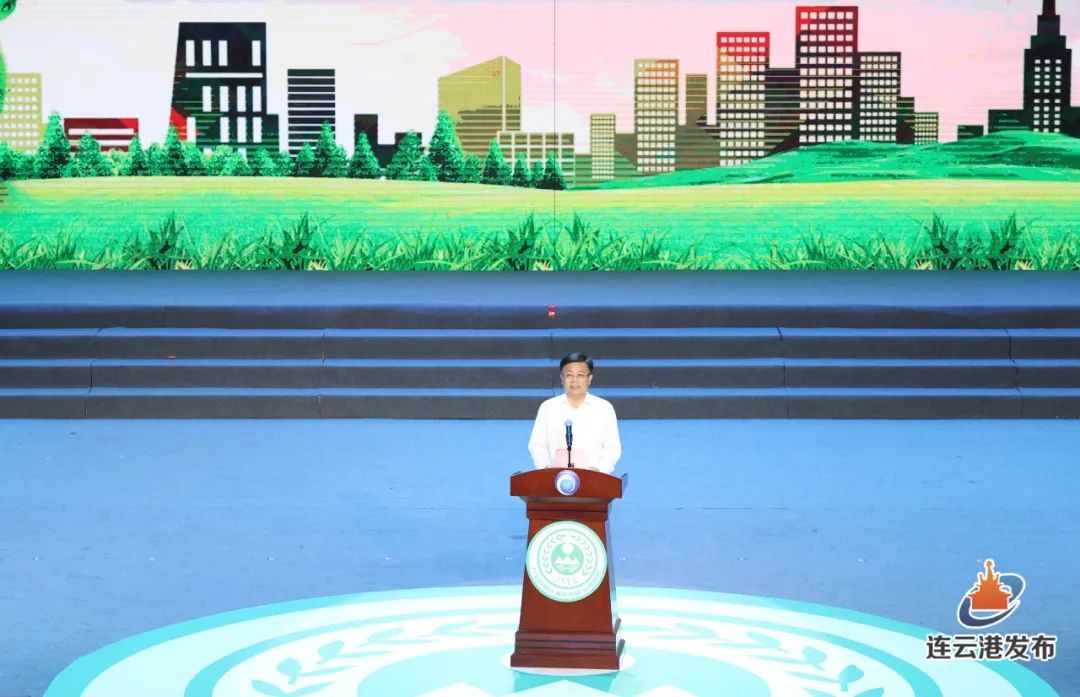 连云港市长马士光为建设好现代化新港城提供坚强的生态保障