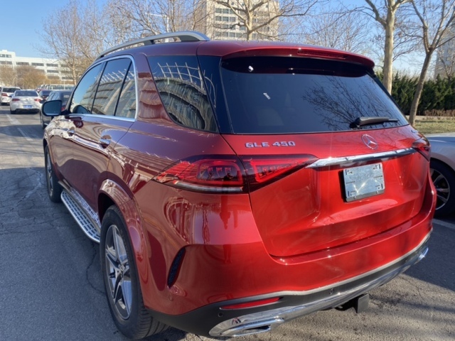 22款奔驰gle450红色行情小姐姐的最爱