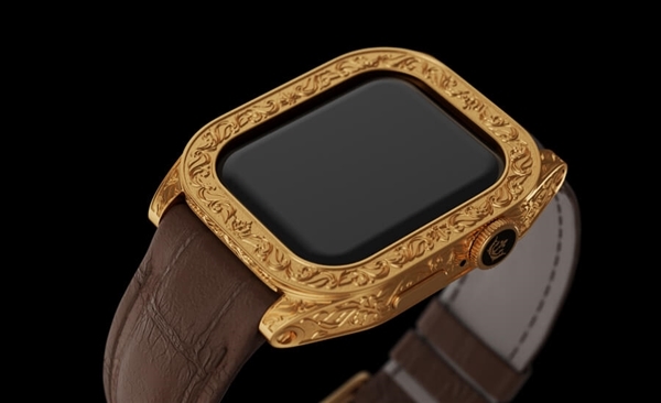 土豪必备！黄金浮雕款Apple Watch首发亮相：17万一块