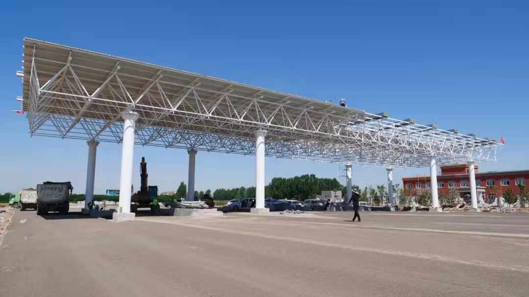 宁晋县交运局高标准推动青银高速宁晋东互通工程