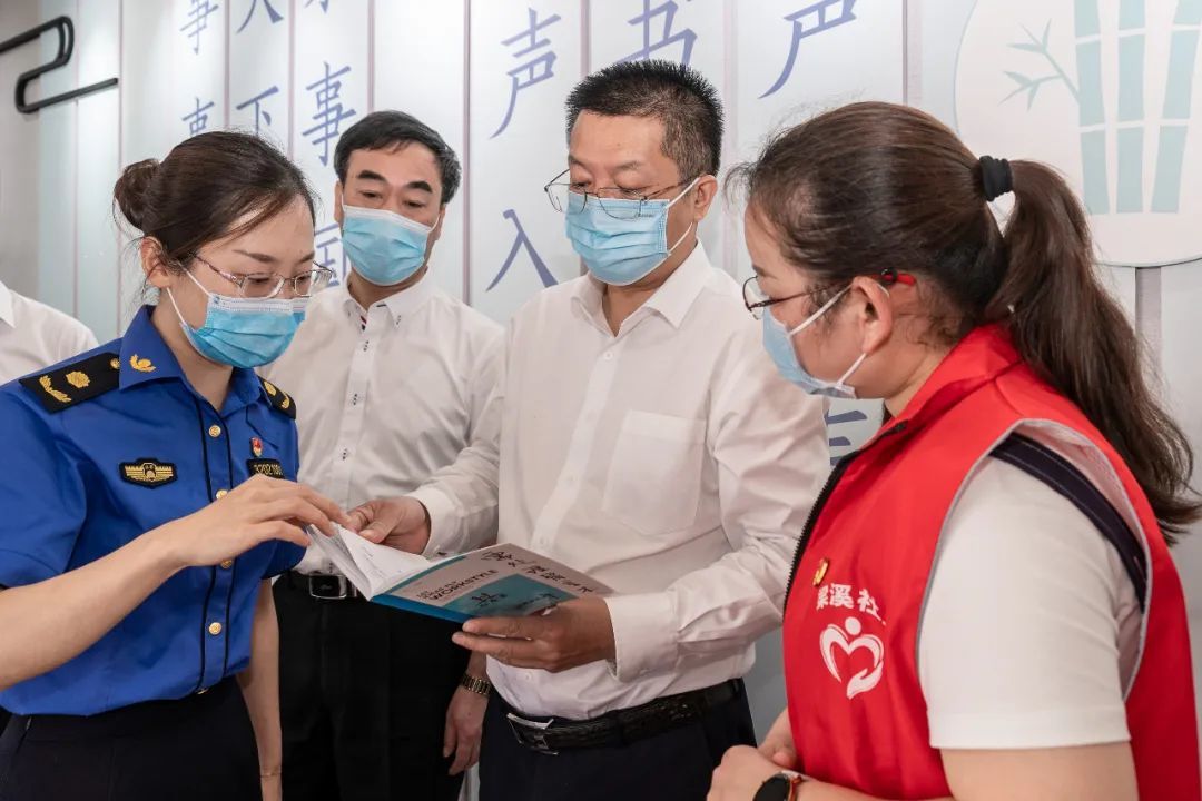 柏长岭赴梁溪调研组织工作 许立新、余俊慧陪同参与