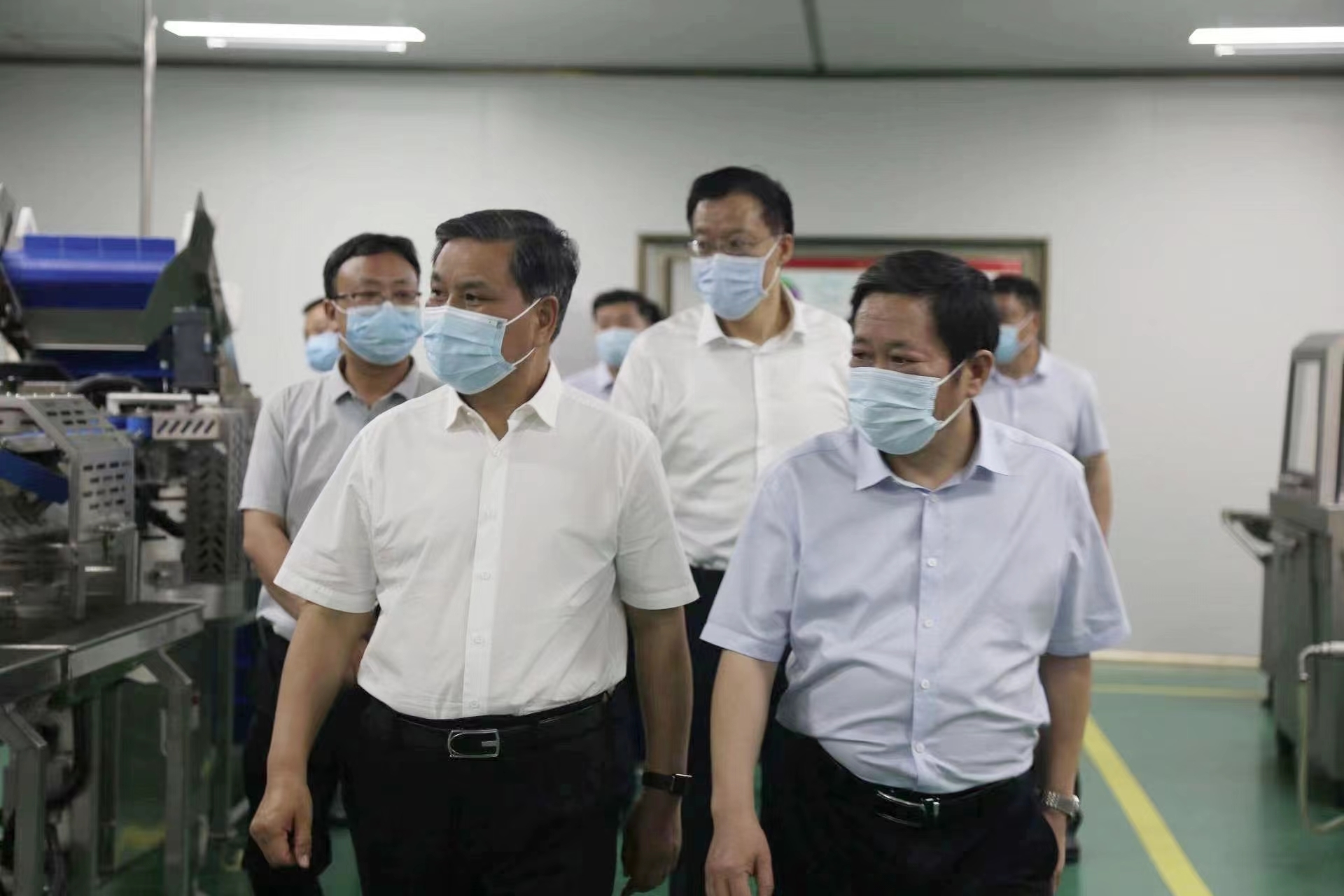 副省长武国定到漯河食品职业学院调研省食品加工中试基地建设情况