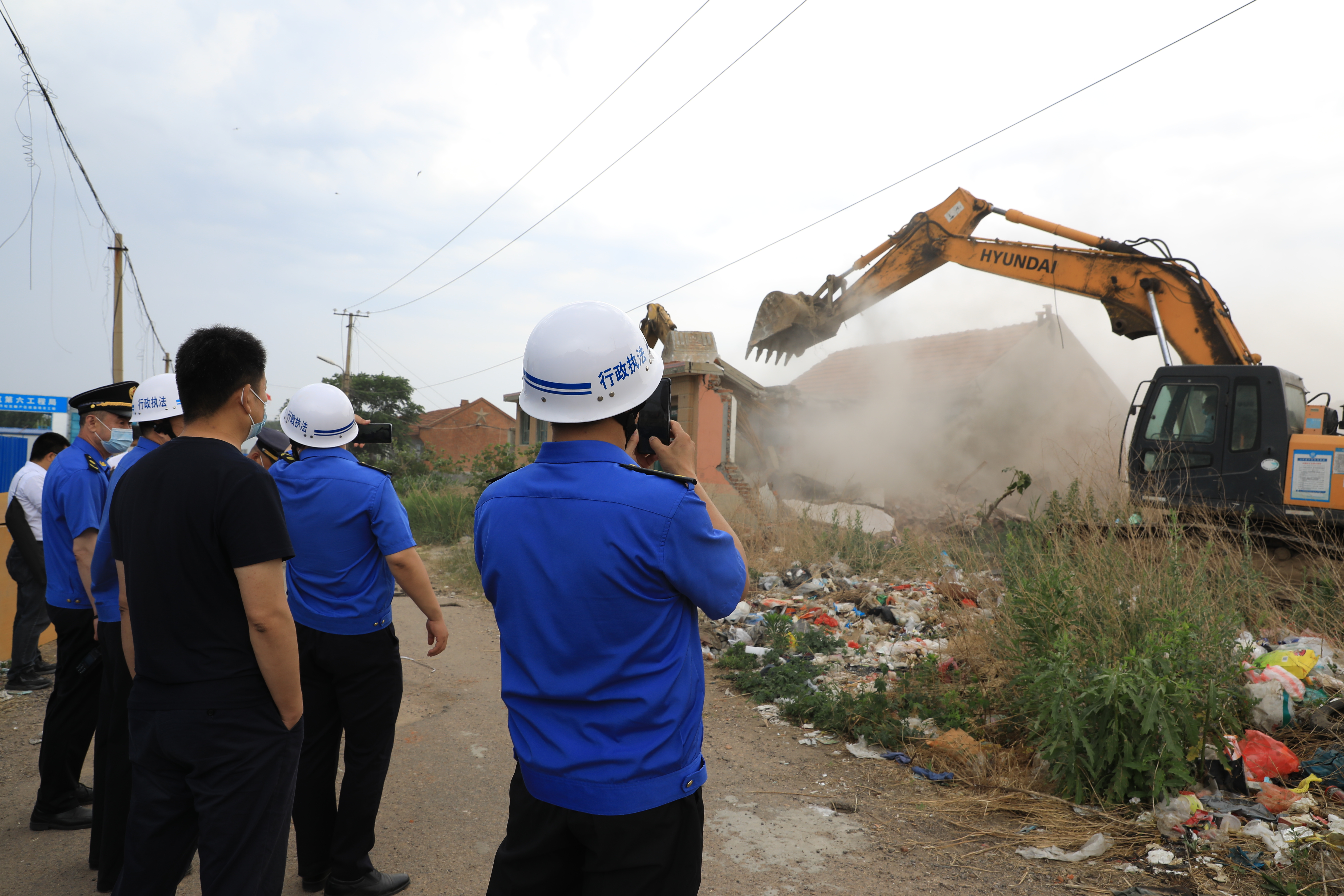 城阳区棘洪滩街道城市更新和城市建设拆迁攻坚战全面拉开