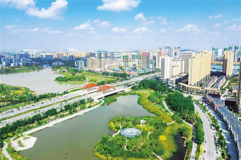 兰州新区栖霞湖