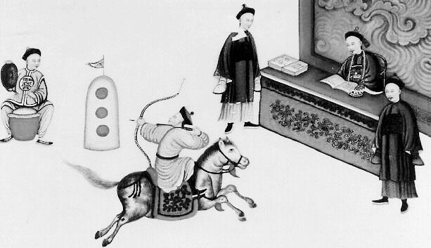 “官场天团”监考 清代甘肃习武之人“考编”有多难