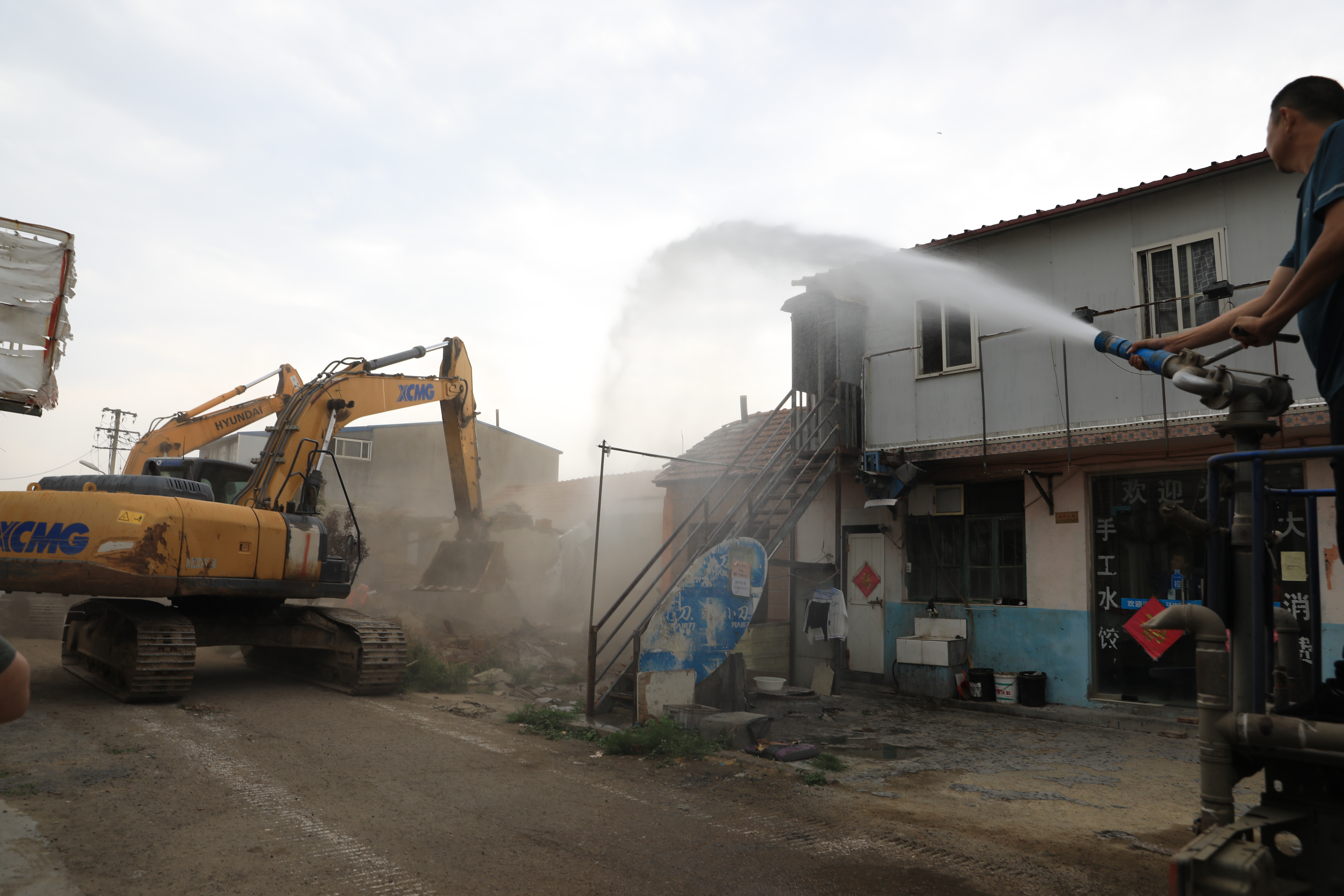 城阳区棘洪滩街道城市更新和城市建设67拆迁攻坚战全面拉开