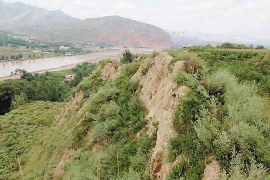 残存的西城墙一段