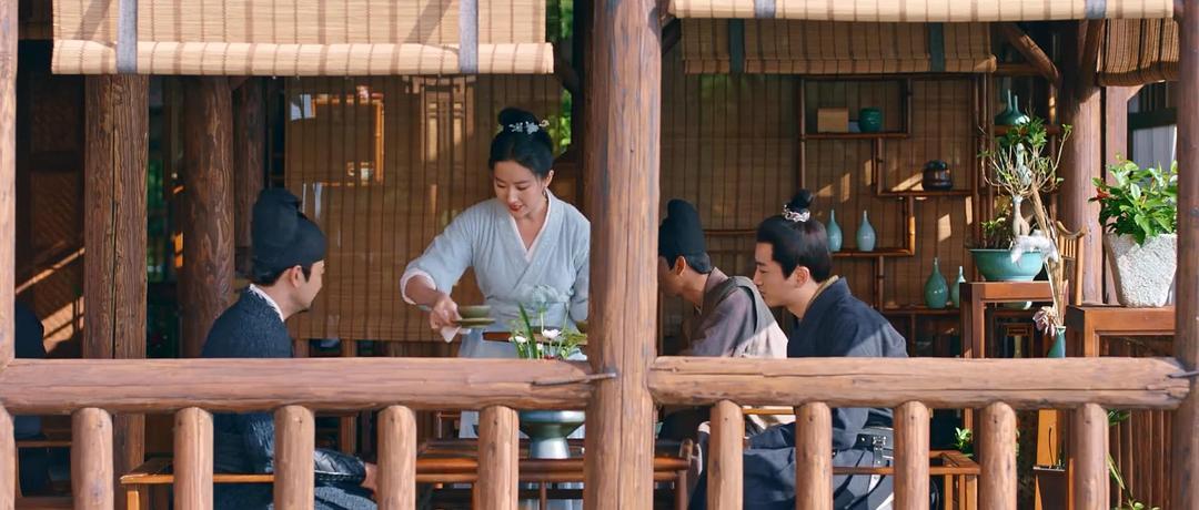 赵盼儿在钱塘开茶铺