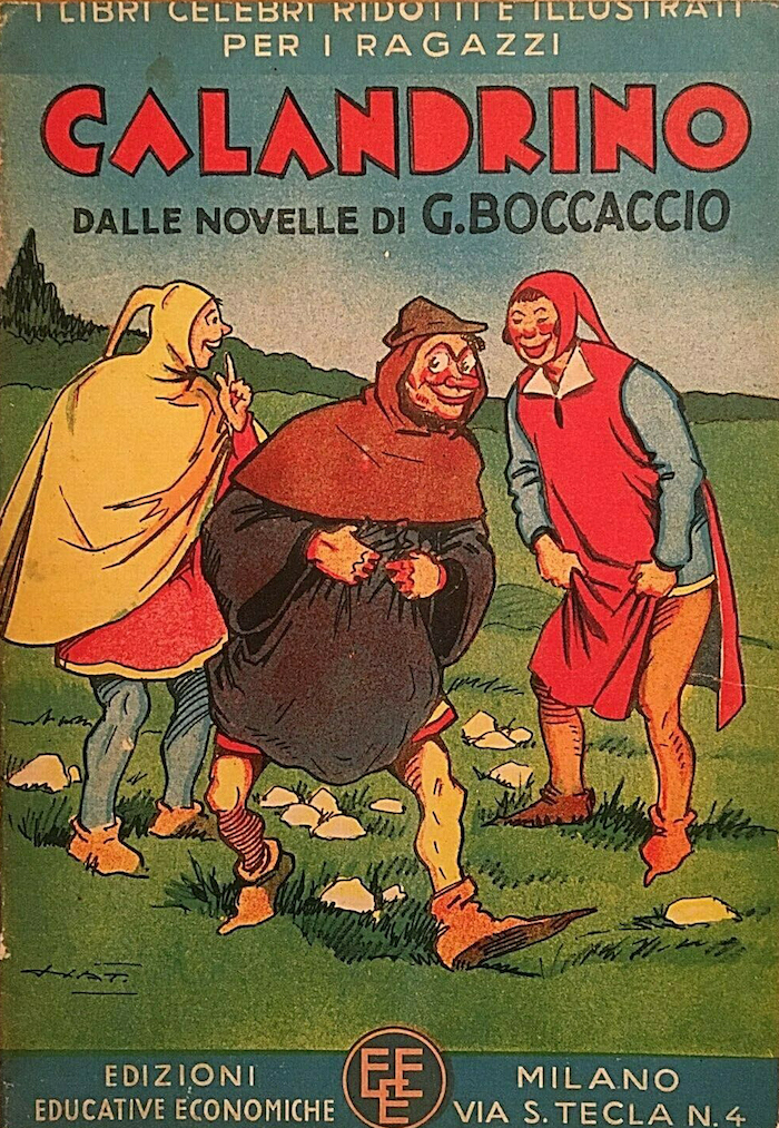 《十日谈》里“愚夫楷浪特里诺”故事的漫画版（1939）