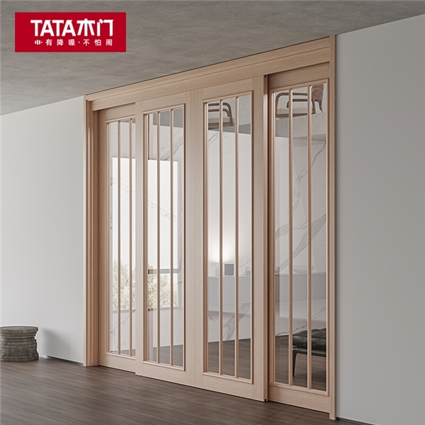 阳台安装推拉门好处多多tata木门品质更胜一筹
