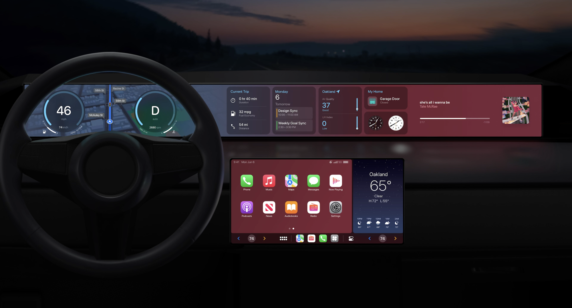 新版CarPlay系统