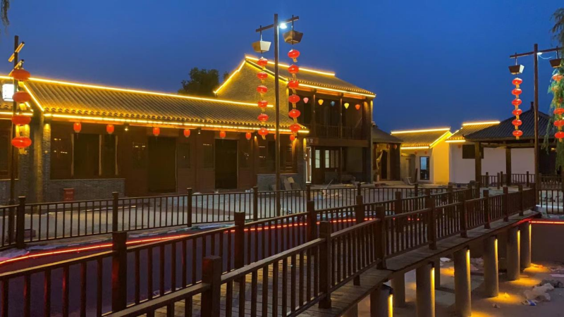 河北元氏夜宴汉风特色商业街打造全方位沉浸式文旅体验