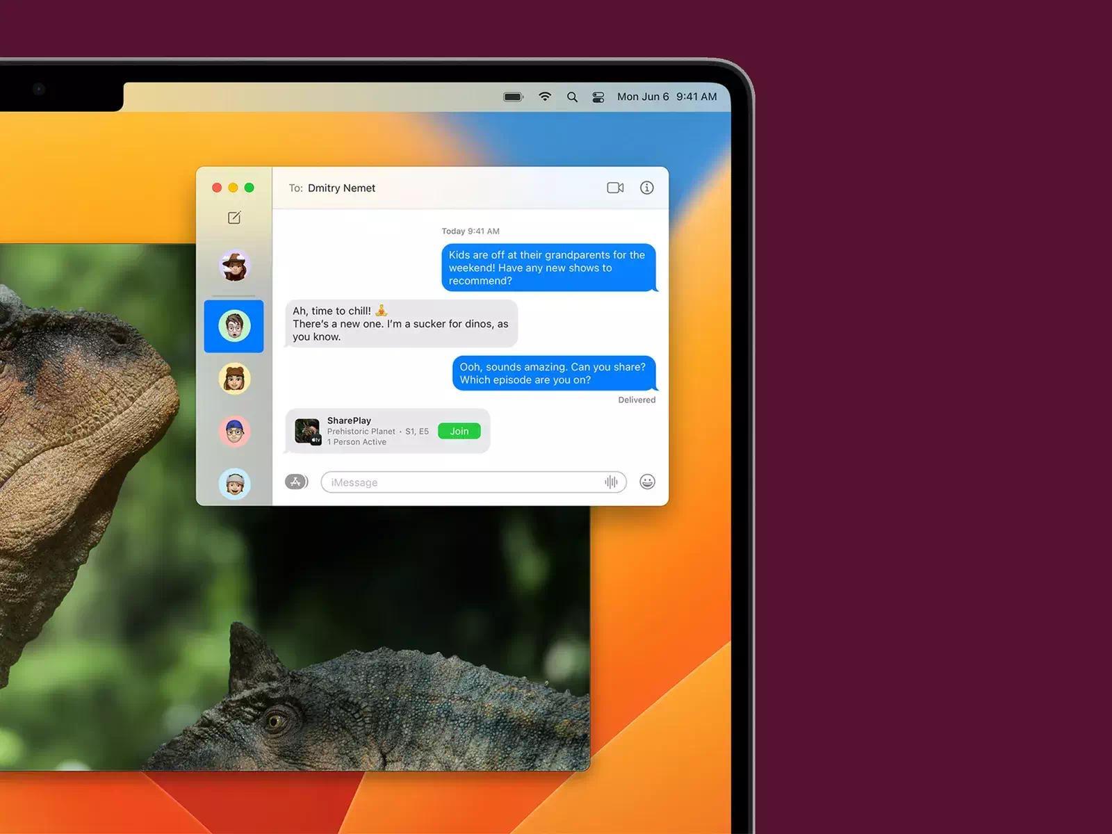 Messages 终于可以撤回了 图源：Apple