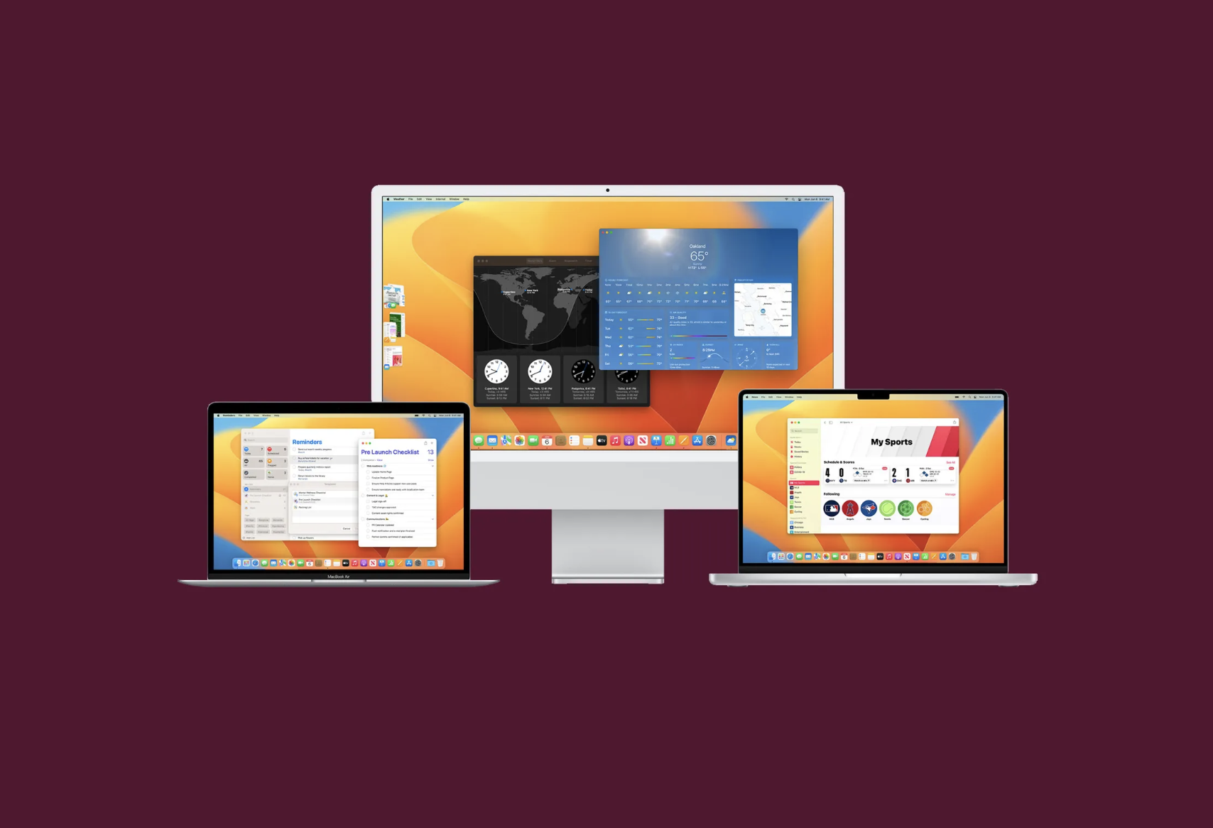 macOS Ventura 图源：Apple