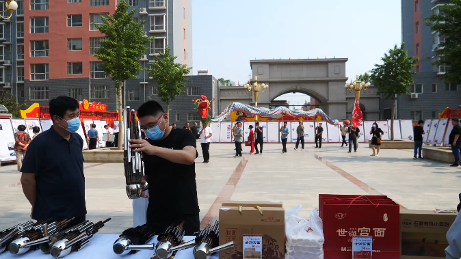  邢台宁晋县：多彩非遗进社区 传统文化润民心