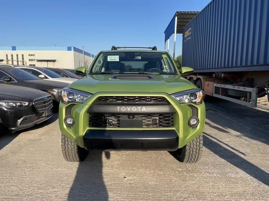 天津港丰田超霸trdpro绿色国六现车