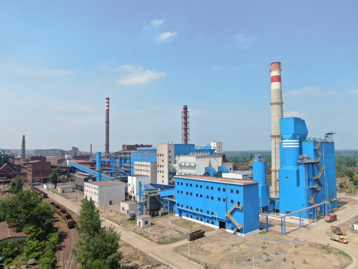 河钢塞钢新烧结厂全景. (河钢集团供图)