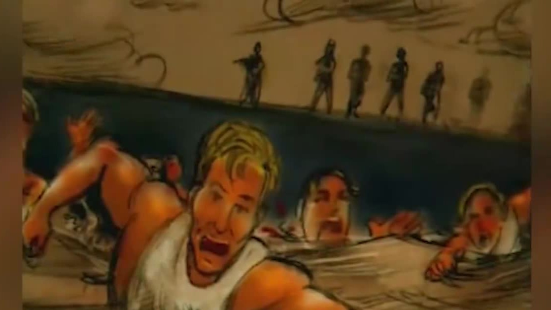 里斯本丸事件幸存者：战俘冲出船舱跳海逃生，日军在军舰上疯狂扫射