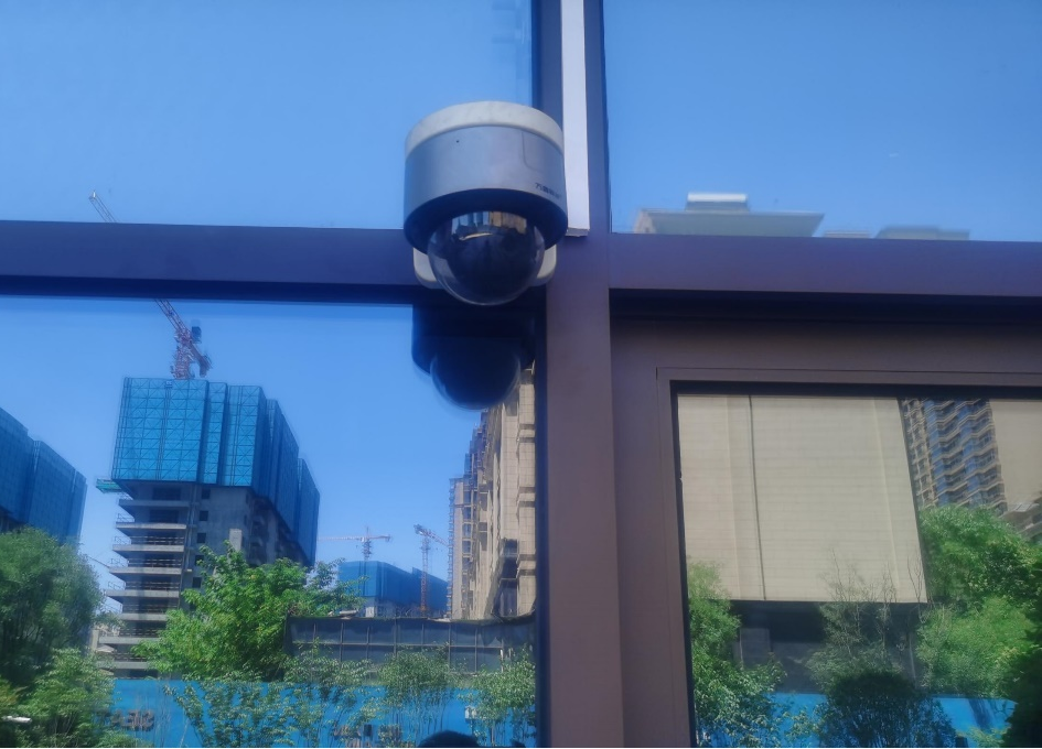 单元门智能门禁系统 供图/西安万科翡翠国际