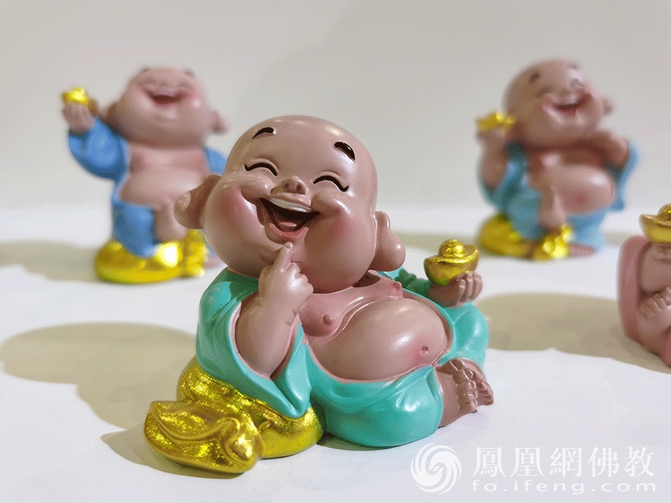 国潮文创精品（图片来源：凤凰网佛教 摄影：张科）