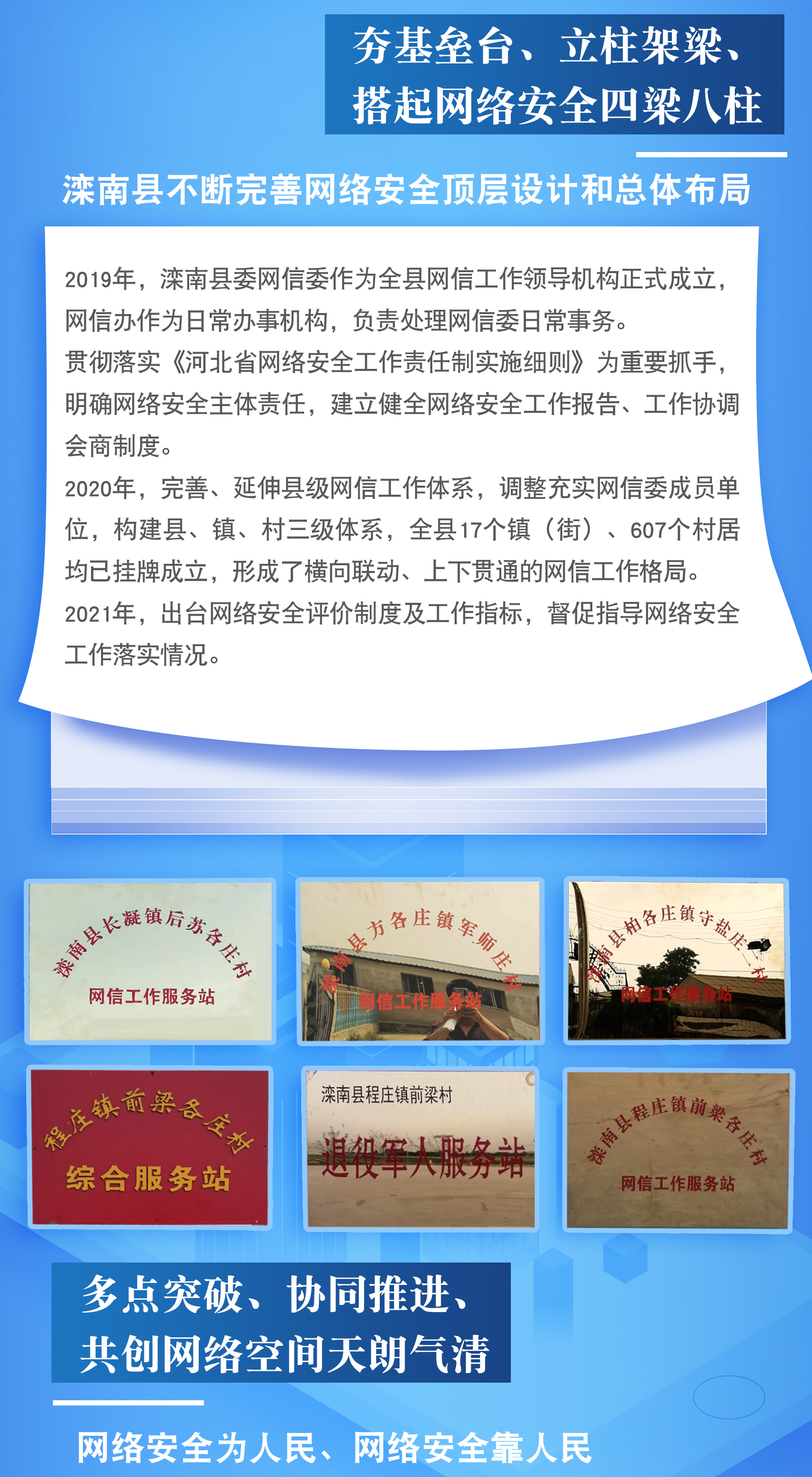 筑牢网络安全屏障 守好网络家园 党的十八大以来滦南县网络安全成果展示